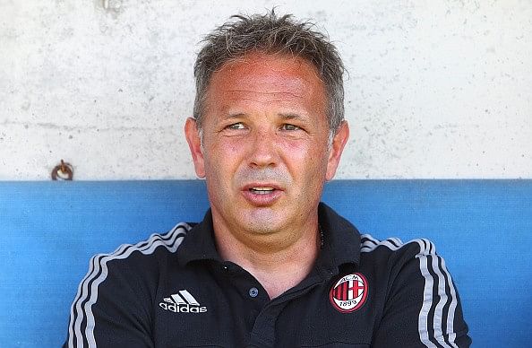 AC Milan coach Sinisa Mihajlovic
